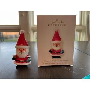 2008 Hallmark Keepsake Ornament Cookies & Cocoa for Santa Christmas Decor
